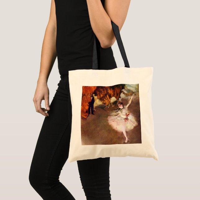 Bolsa Tote Prima Ballerina, Rosita Mauri por Edgar Degas (Frente (produto))