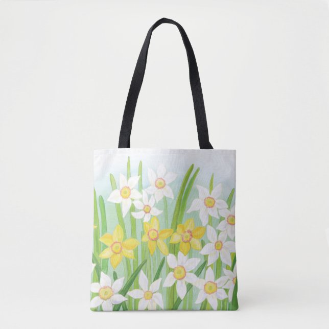 Bolsa Tote Primavera Daffodils (Frente)