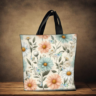 Bolsa Tote Primavera Daisies
