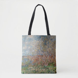 Bolsa Tote Primavera de Claude Monet , 1880-82
