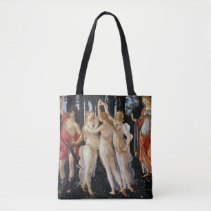 Bolsa Tote Primavera (detalhe), Sandro Botticelli, 1482