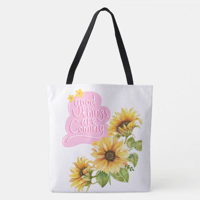 Bolsa Tote primavera, estilo (Frente)