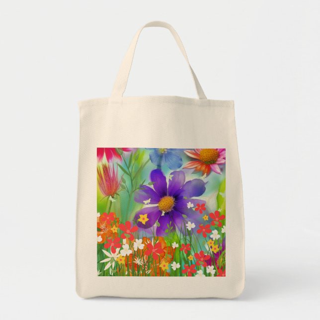 Bolsa Tote Primavera glorioso (Frente)