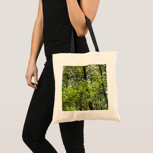Bolsa Tote Primavera Maple Deixa a natureza (Frente (produto))