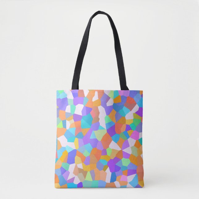 Bolsa Tote Primavera Paint Beach Glass (Frente)