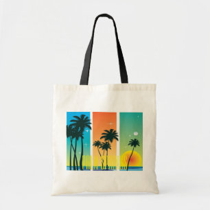 Bolsa Tote Primavera Palm da Califórnia Palm Trees Budget Bol