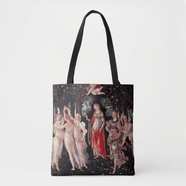 Bolsa Tote Primavera Primavera Sandro Botticelli Renascença (Frente)