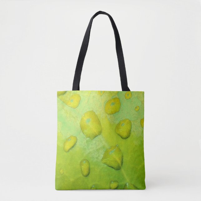 Bolsa Tote Primavera Rain Abstrato (Frente)