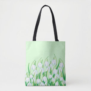 Bolsa Tote Primavera Snowdrops  