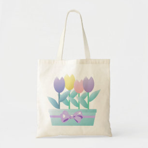 Bolsa Tote Primavera Tulipa Tote Bag