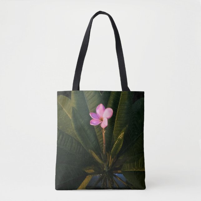 Bolsa Tote Primeira Flora, Plumeria (Frente)
