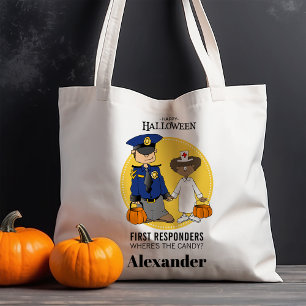 Bolsa Tote Primeira Resposta Policial Enfermeira Halloween