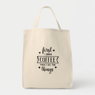 Bolsa Tote Primeiramente eu bebo o café então que eu faço o
