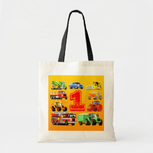 Bolsa Tote Primeiro aniversario grande dos caminhões