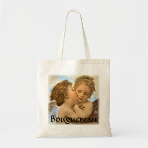 Bolsa Tote Primeiro Beijo (detalhe de anjo) por Bouguereau