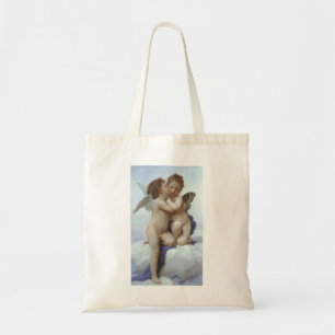 Bolsa Tote Primeiro Beijo por Bouguereau, Anjos Vitorianos An