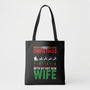 Bolsa Tote Primeiro Natal Com a Minha Família Feia da Minha N