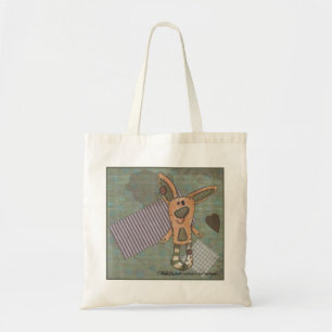 Bolsa Tote Primitive Bunny