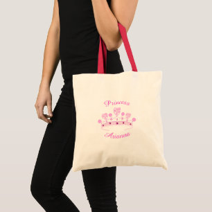 Bolsa Tote Princesa Coroa Personalizada