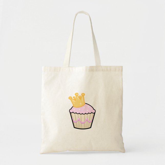 Bolsa Tote Princesa Cupcake (Frente)