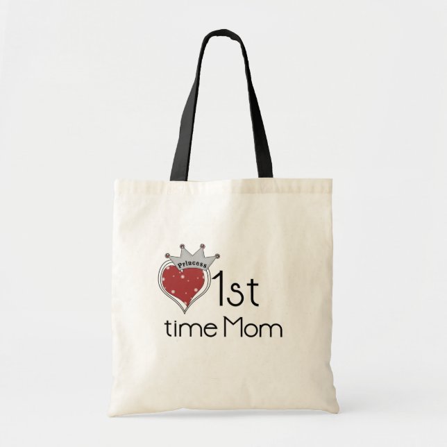Bolsa Tote Princesa do Coração 1rua, Camisetas e presentes (Frente)