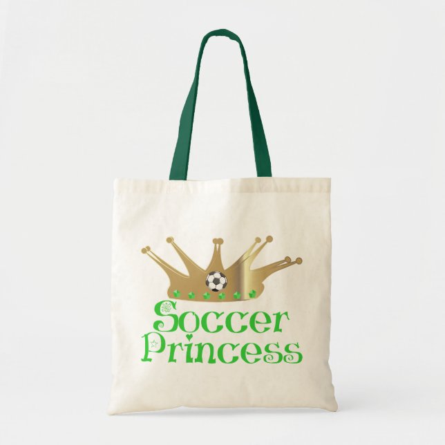 Bolsa Tote Princesa do futebol (Frente)