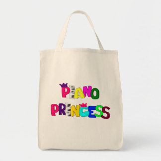 Bolsa Tote Princesa do piano