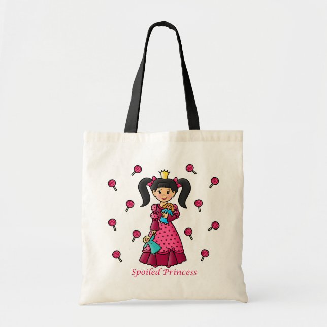 Bolsa Tote Princesa estragada (Frente)