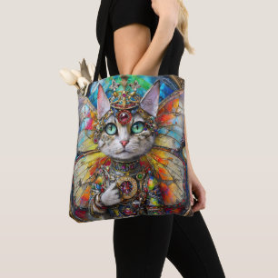 Bolsa Tote Princesa Gatinha do Batalhão da Asa de Borboleta