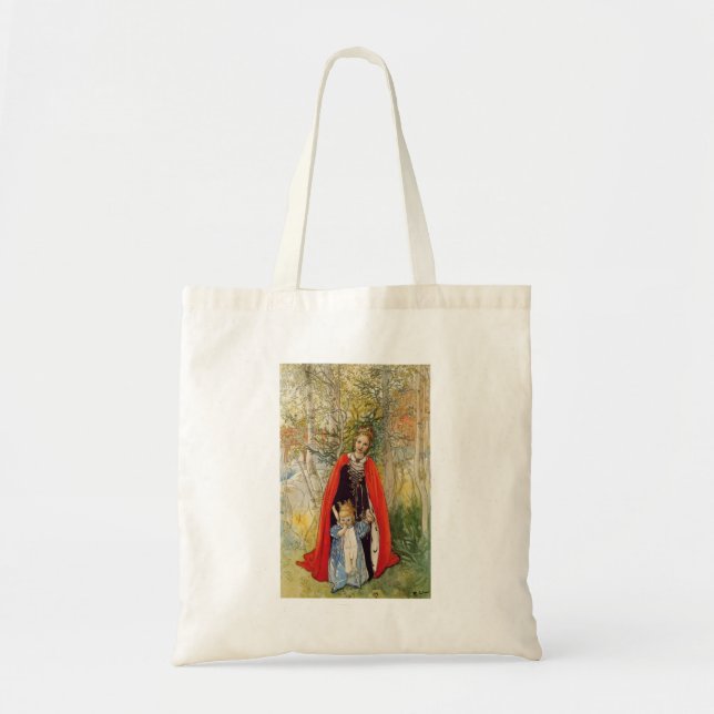 Bolsa Tote Princesa Primavera Mãe e Filha (Frente)