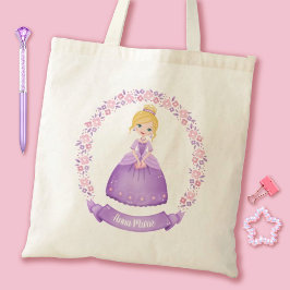 Bolsa Tote Princesa Roxa Custa Personalizada