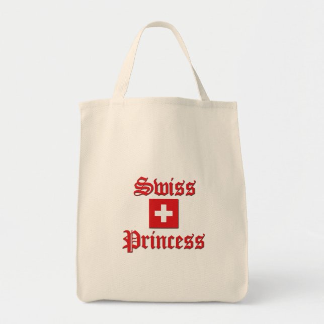 Bolsa Tote Princesa suíça (Frente)