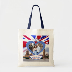 Bolsa Tote Príncipe britânico real George do bebê