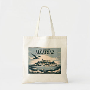 Bolsa Tote Prisão da Ilha de Alcatraz Viagens San Francisco R
