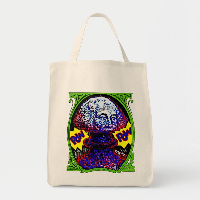 Bolsa Tote PRISIONEIRO DE GUERRA!! Explosões do dinheiro (Frente)