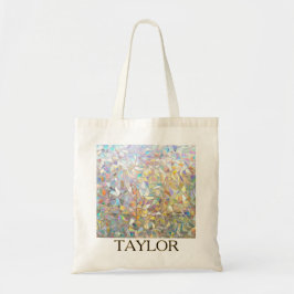 Bolsa Tote Prismatic Stained Glass Effect - Rainbow Prismatic