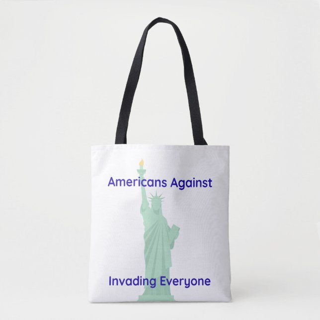 Bolsa Tote Pro-America Peace  (Frente)