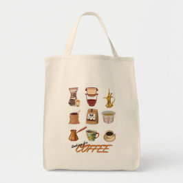Bolsa Tote procurando pelo COFFEE