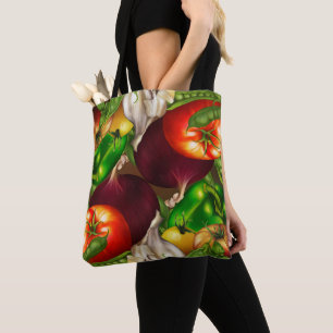 Bolsa Tote Produtos hortícolas e plantas aromáticas Mercado
