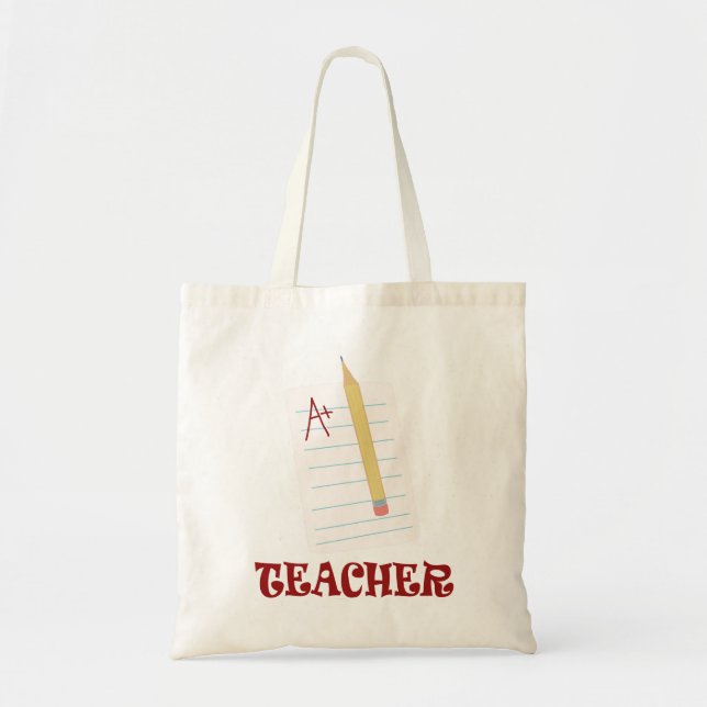 Bolsa Tote Professor A+ (Frente)