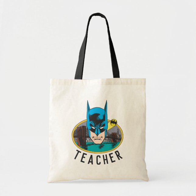 Bolsa Tote Professor Batman Head (Frente)