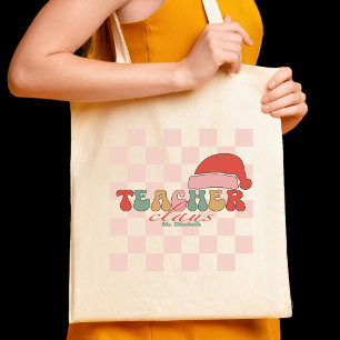 Bolsa Tote Professor Claus personalizou o Natal