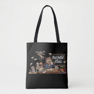 Bolsa Tote Professor Coruja Divertido Caos - Animais Capricho