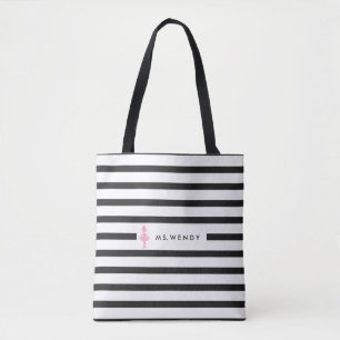 Bolsa Tote Professor da dança moderna personalizado