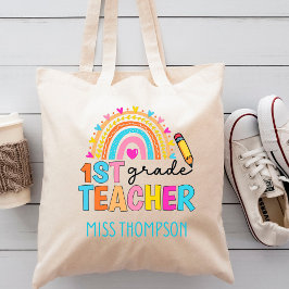 Bolsa Tote Professor de Arco-Íris Moderno do Grau 1rua Person