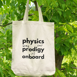 Bolsa Tote Professor de Ciência da Física a Bordo do Prodigy