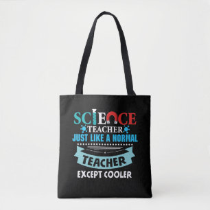 Bolsa Tote Professor de Ciência Química Biologia Magnet Tes