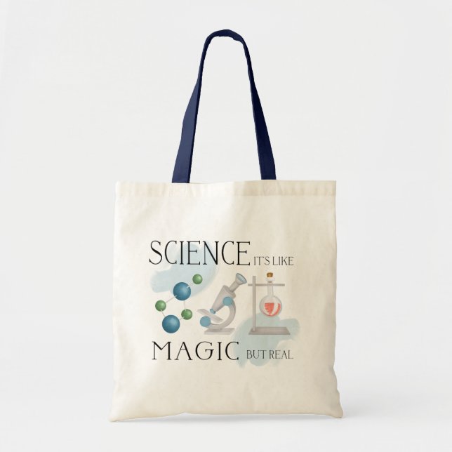 Bolsa Tote Professor de Ciências (Frente)