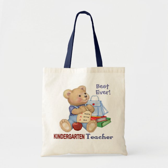Bolsa Tote Professor de Jardim de Infância (Frente)