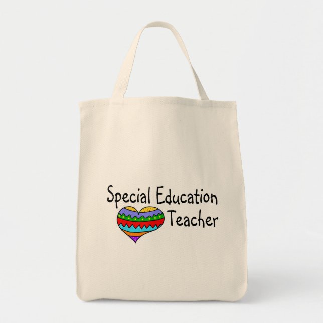 Bolsa Tote Professor do ensino especial (Frente)